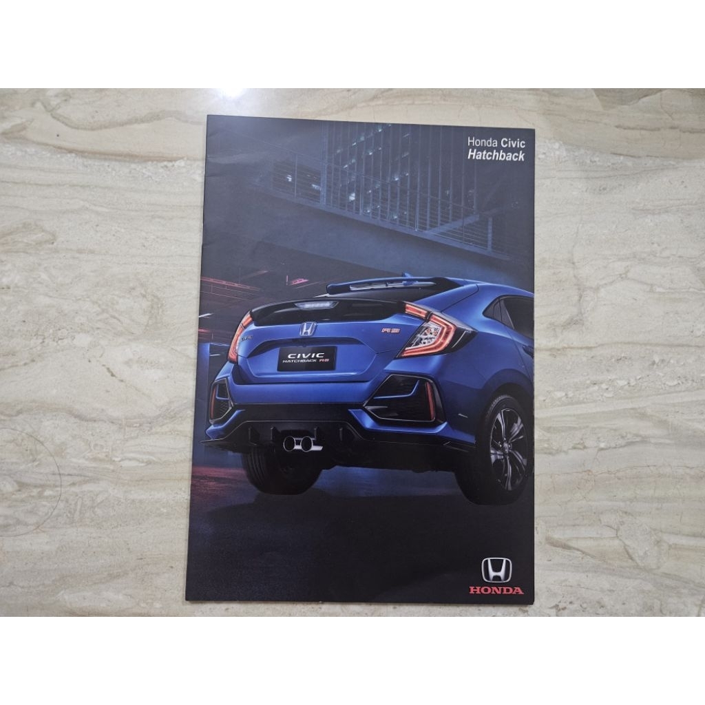 brosur katalog mobil honda civic hatchback 2020 booklet buku