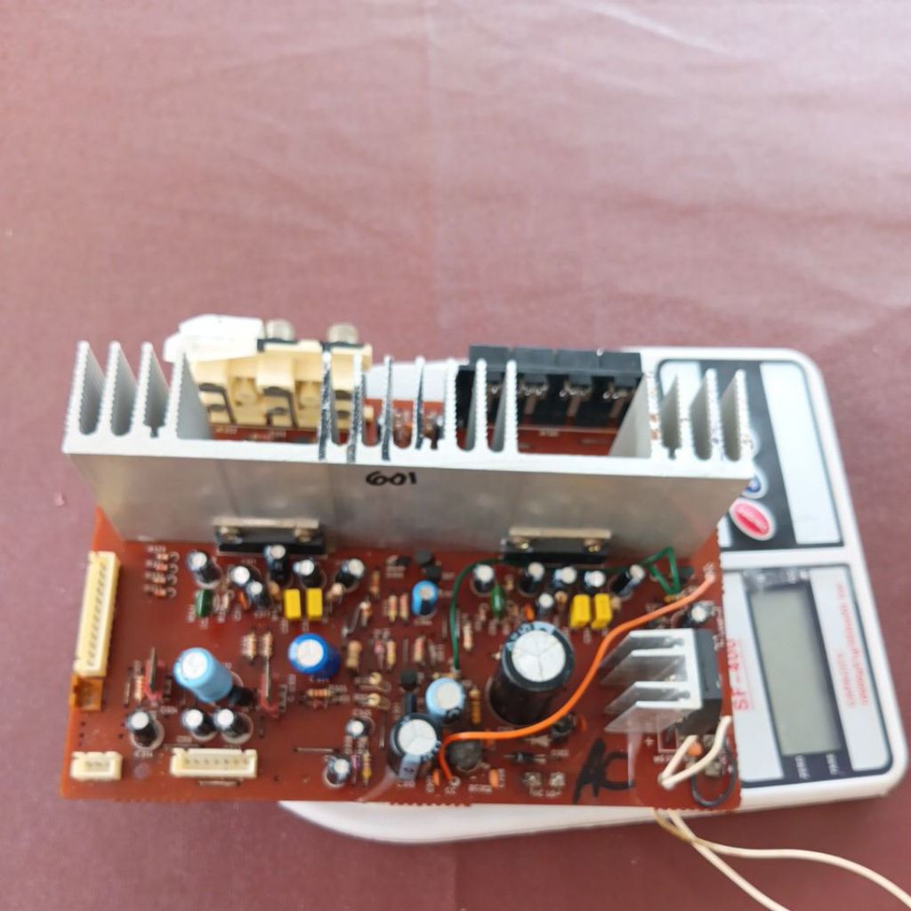 power bekas ampli seico pakai ic an7164 double stereo