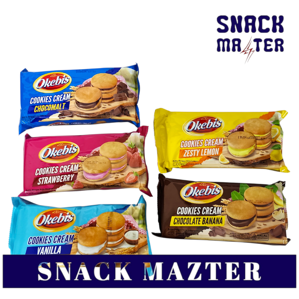 

Okebis Cookies Cream - Netto 180 gr