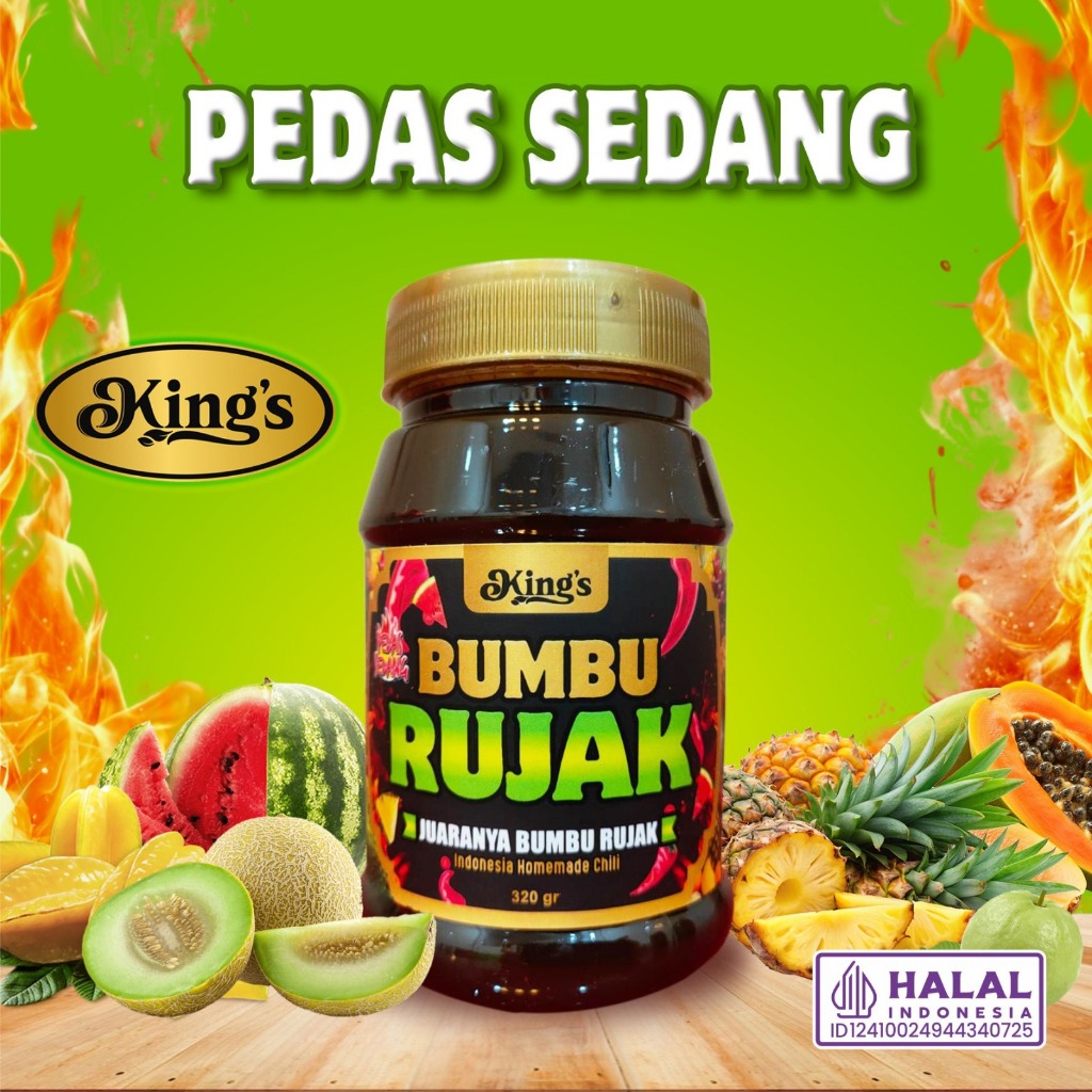 

KING’S Homemade Bumbu Rujak Sirsak 345g - Bumbu Rujak by KING’S Homemade Medan