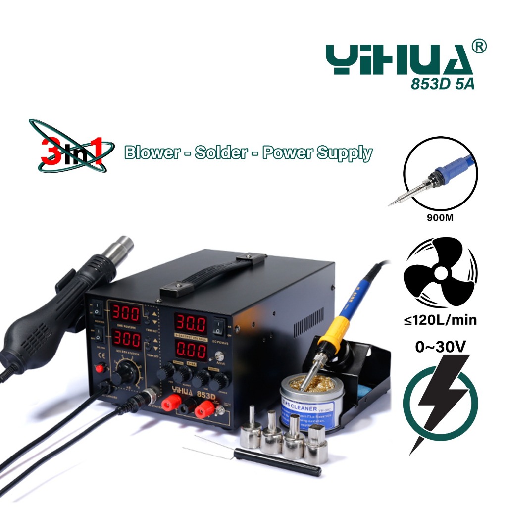 BLOWER YIHUA 853D 5A 3IN1 ORIGINAL