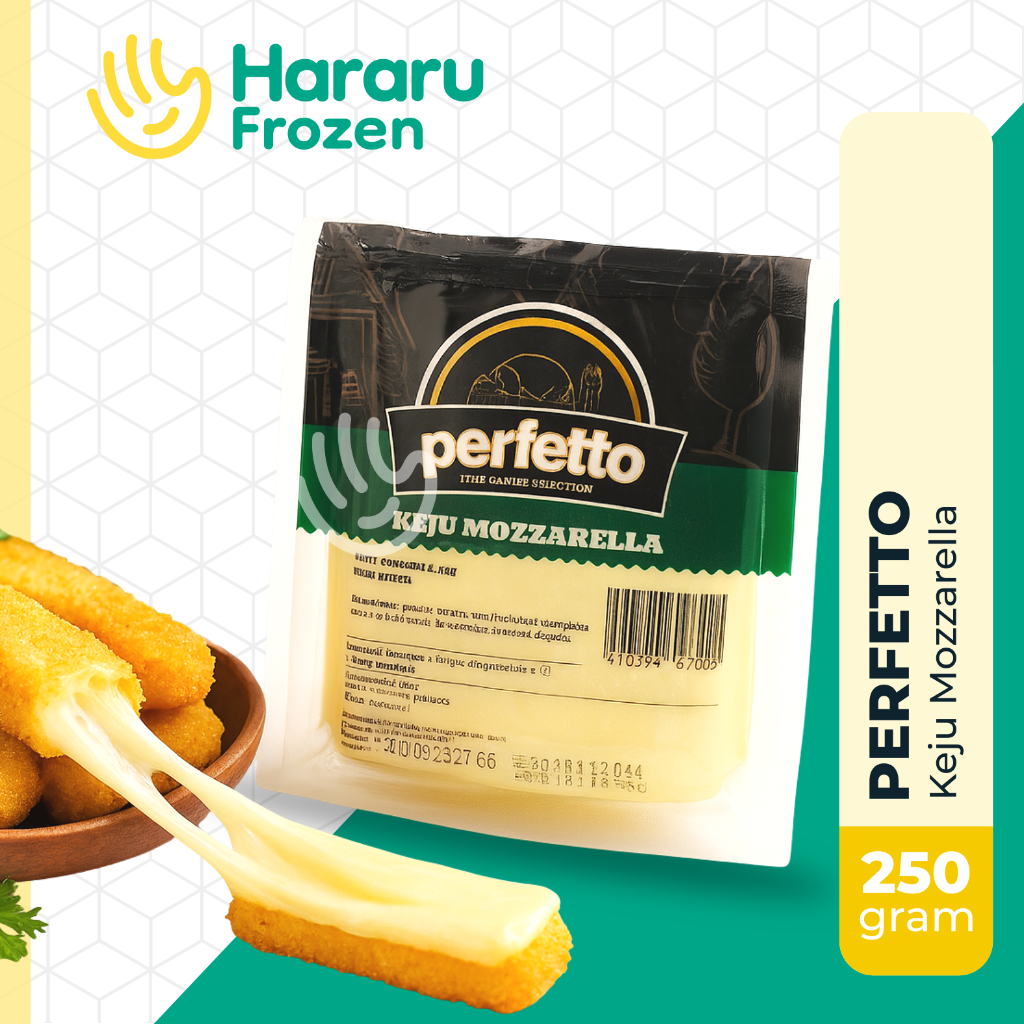 

Keju Mozarela Perfetto | Mozzarella Cheese 250 gram
