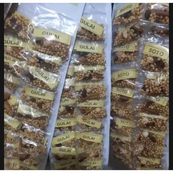 

SUPER MURAH bumbu masakan khas Minang selero minang isi 10 dan 20 sachet per renteng