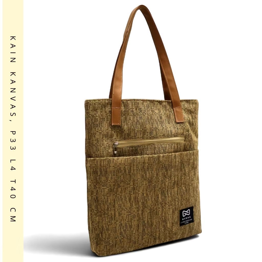 Totebag murah cantik totebag kanvas premium tebal totebag wanita pria tas sekolah arisan kerja kulia
