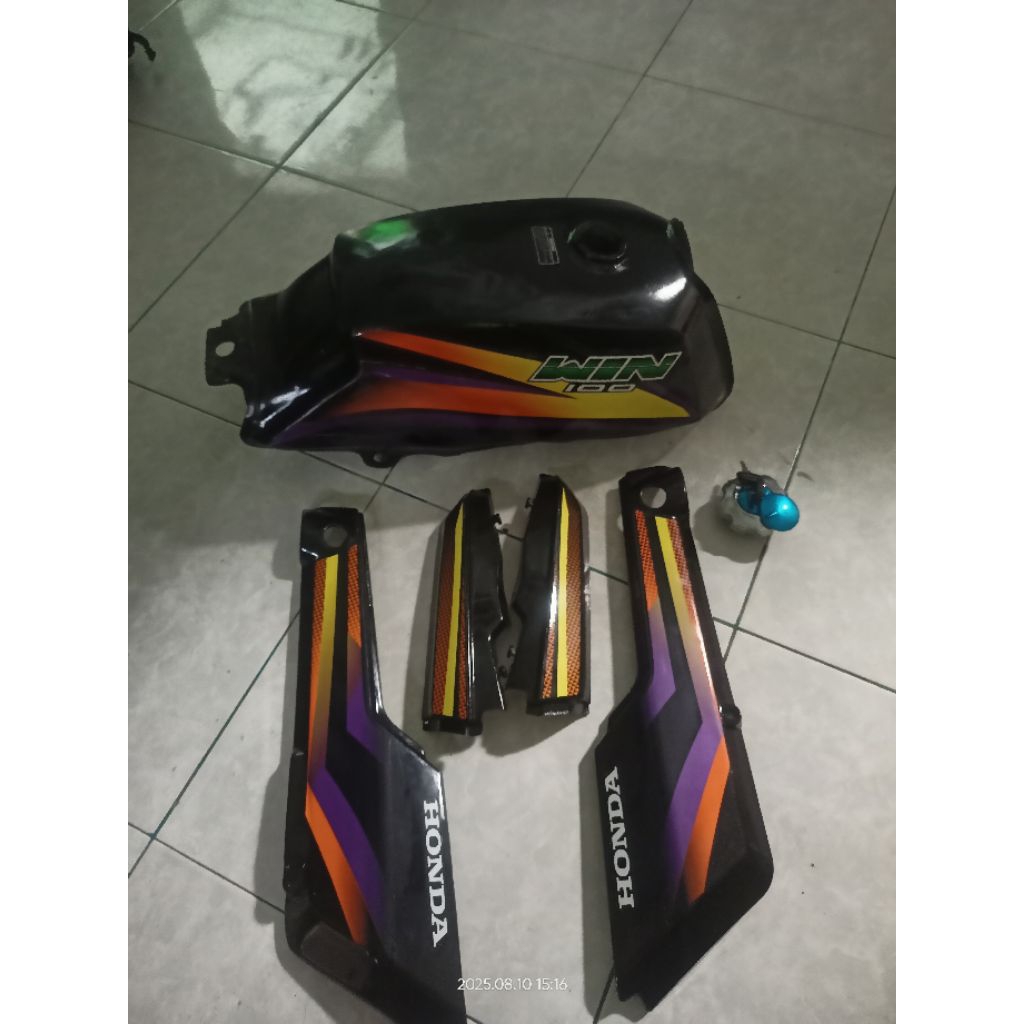 TANGKI HONDA WIN ORIGINAL COPOTAN SET BODI LOKAL