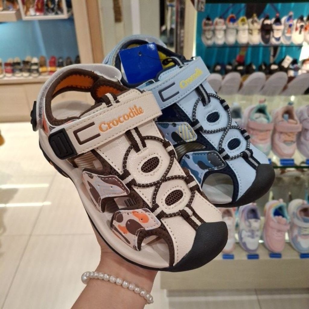 SEPATU SANDAL ANAK-ANAK COWOK BRAND CROCODILE 31 SD 37