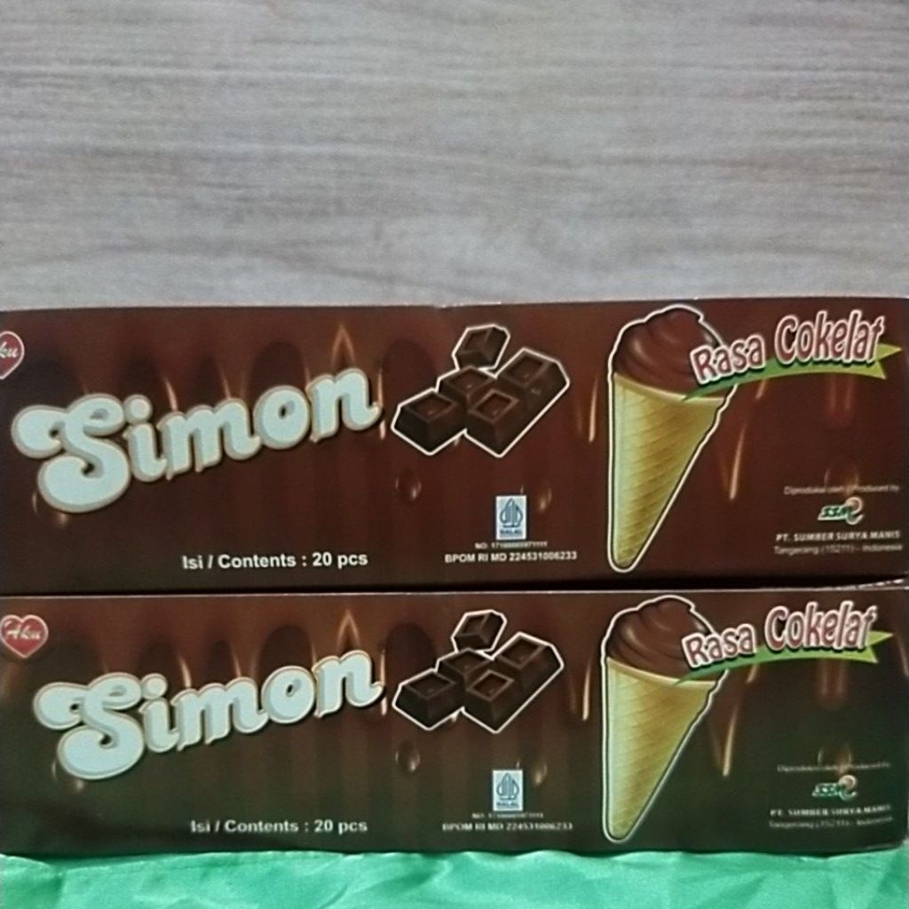 

Simon Kembang Gula Lunak Rasa Cokelat isi 20