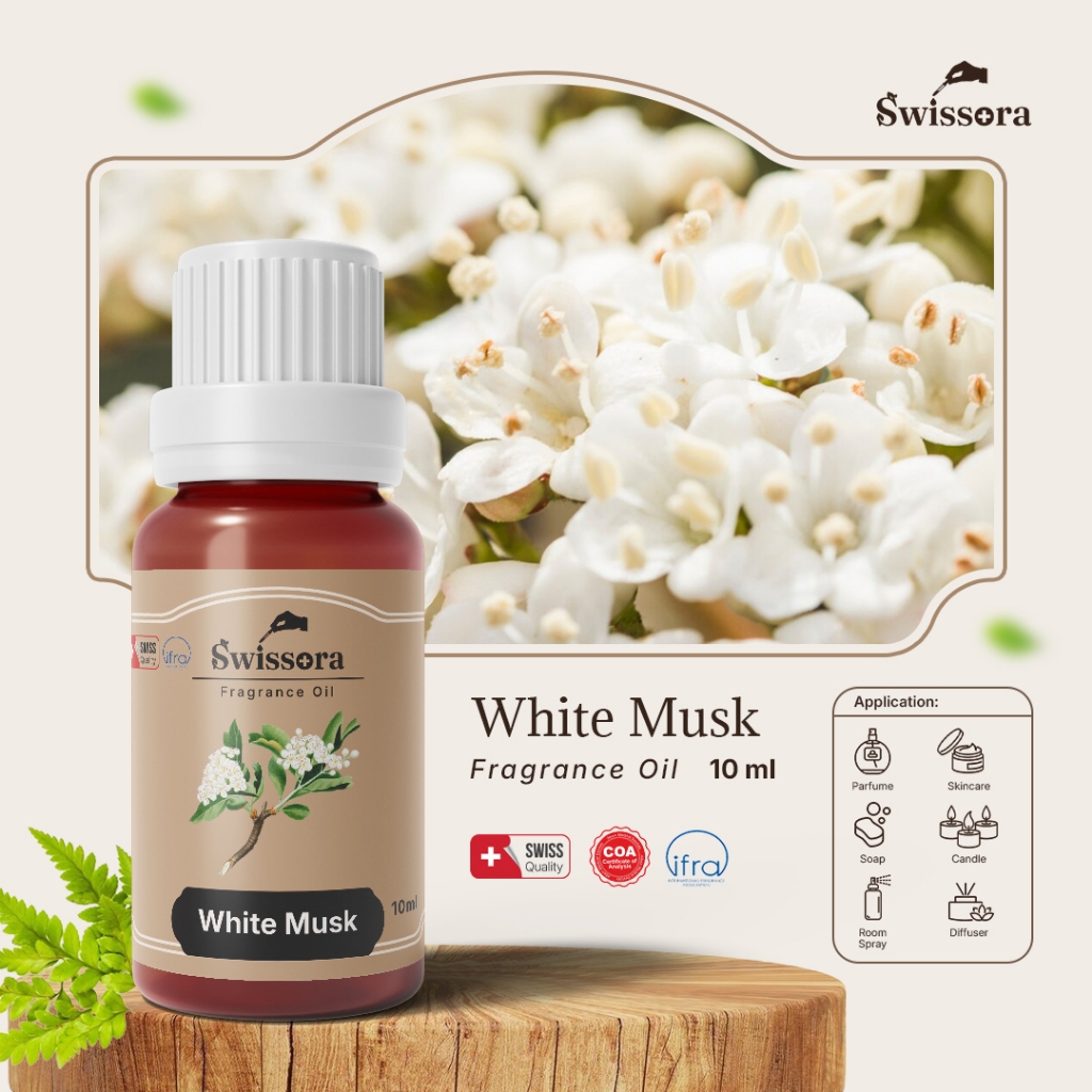 Swissora Premium Fragrance Oil - White Musk