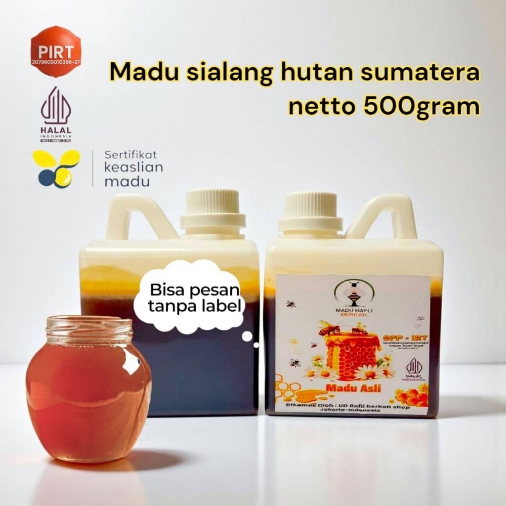 

madu hutan sialang sumatera 600 gr