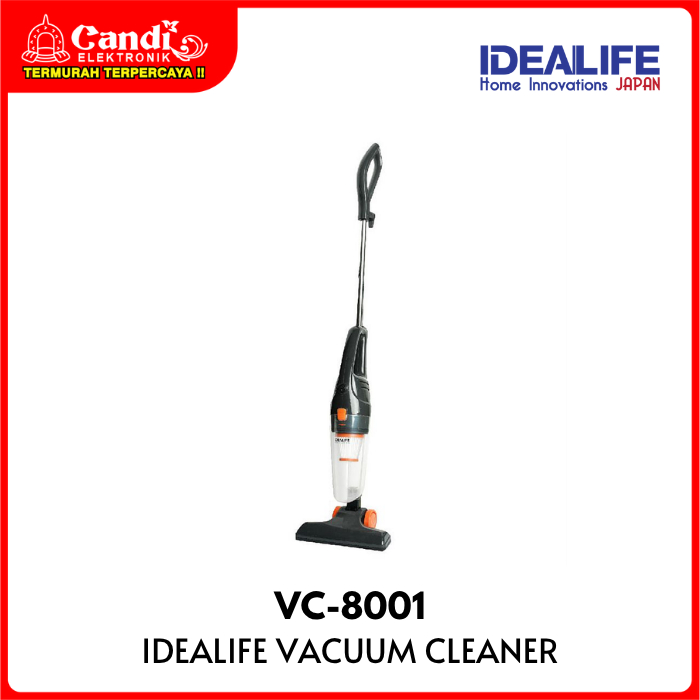 IDEALIFE Vacum Cleaner Penyedot Debu 3in1 HEPA Filter (Not Washable) VC-8001