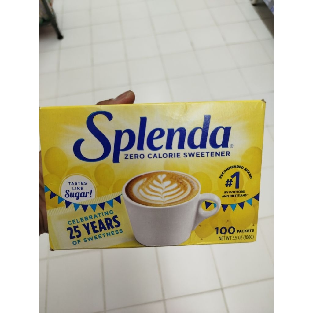 

SPLENDA SUGAR PACKETS 3.5OZ/100G