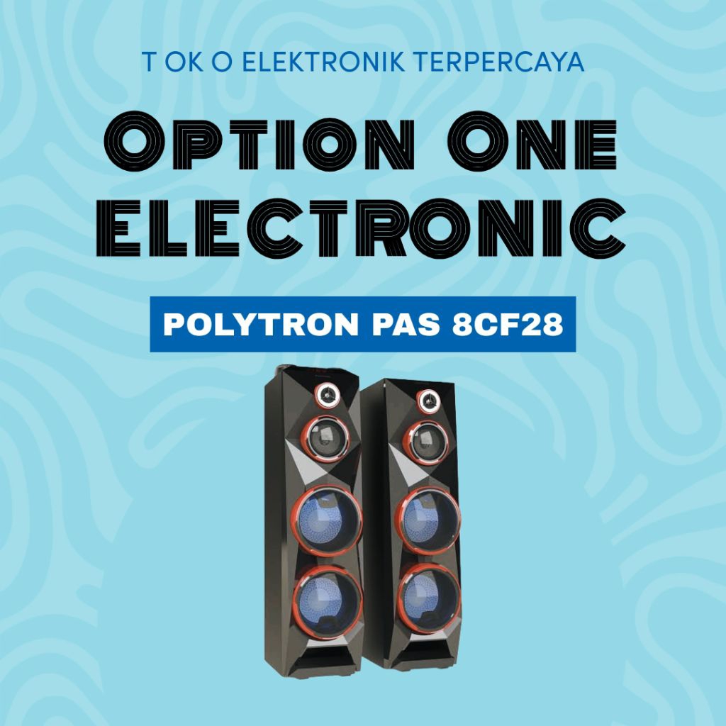 POLYTRON PAS 8CF28 / PAS8CF28 POLYTRON SPEAKER AKTIF BLUETOOTH