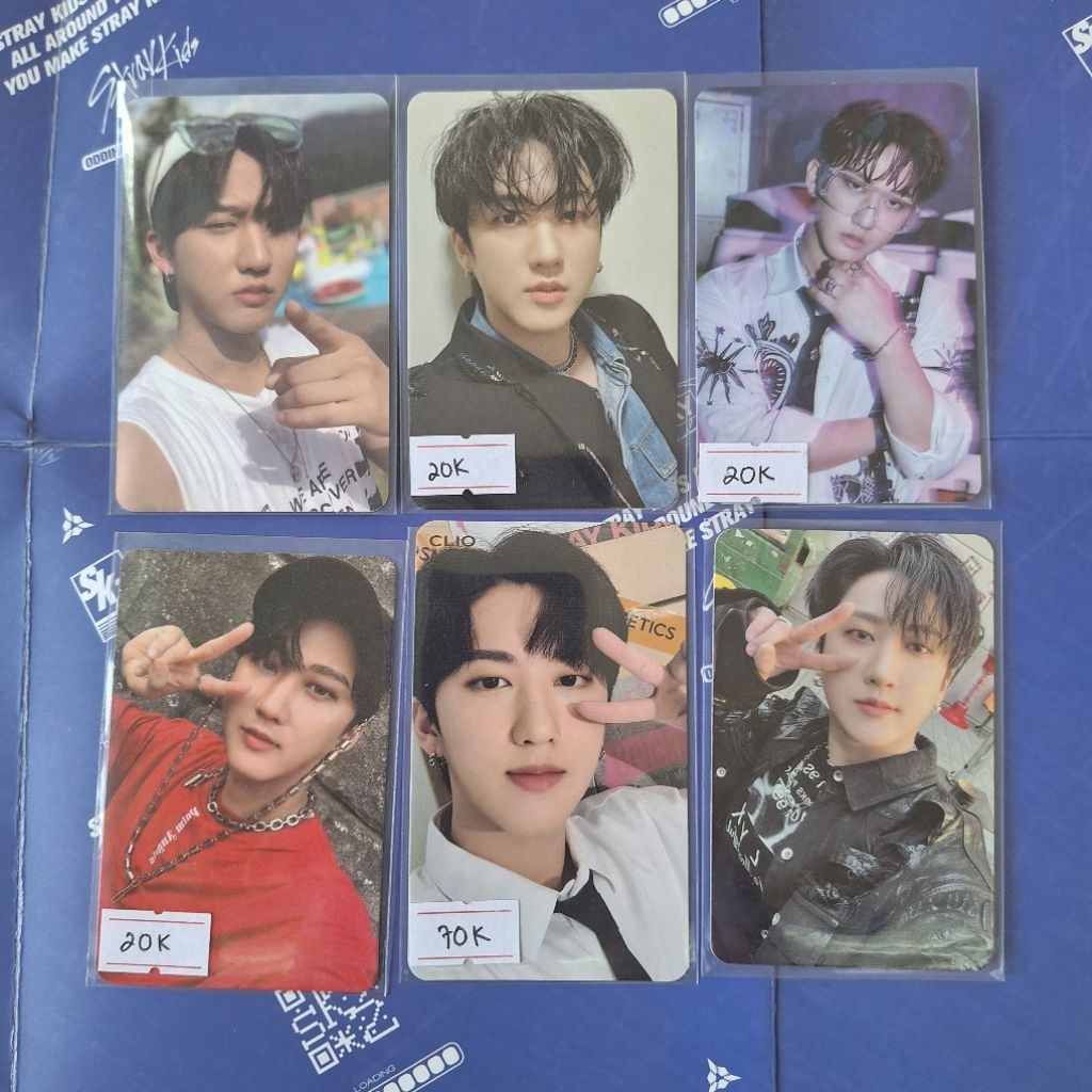 Photocard stray kids changbin pc noeasy s-class oddinary christmas evel nacific r10