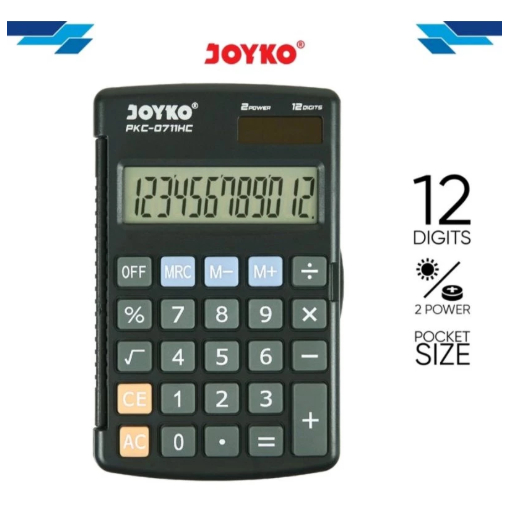 

Kalkulator Elektronik Joyko PKC-0711HC Electronic Calculator