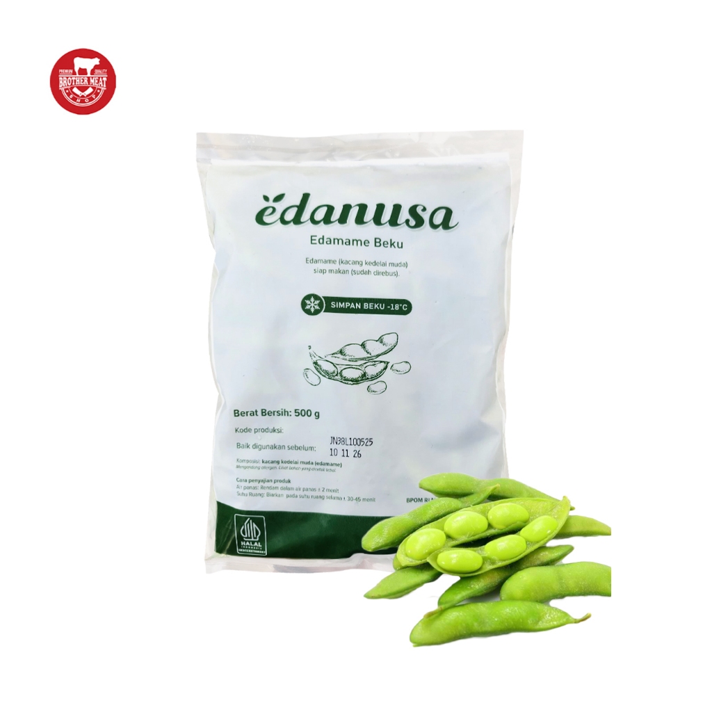 

Edanusa Edamame Frozen 500gr - Brothermeatshop
