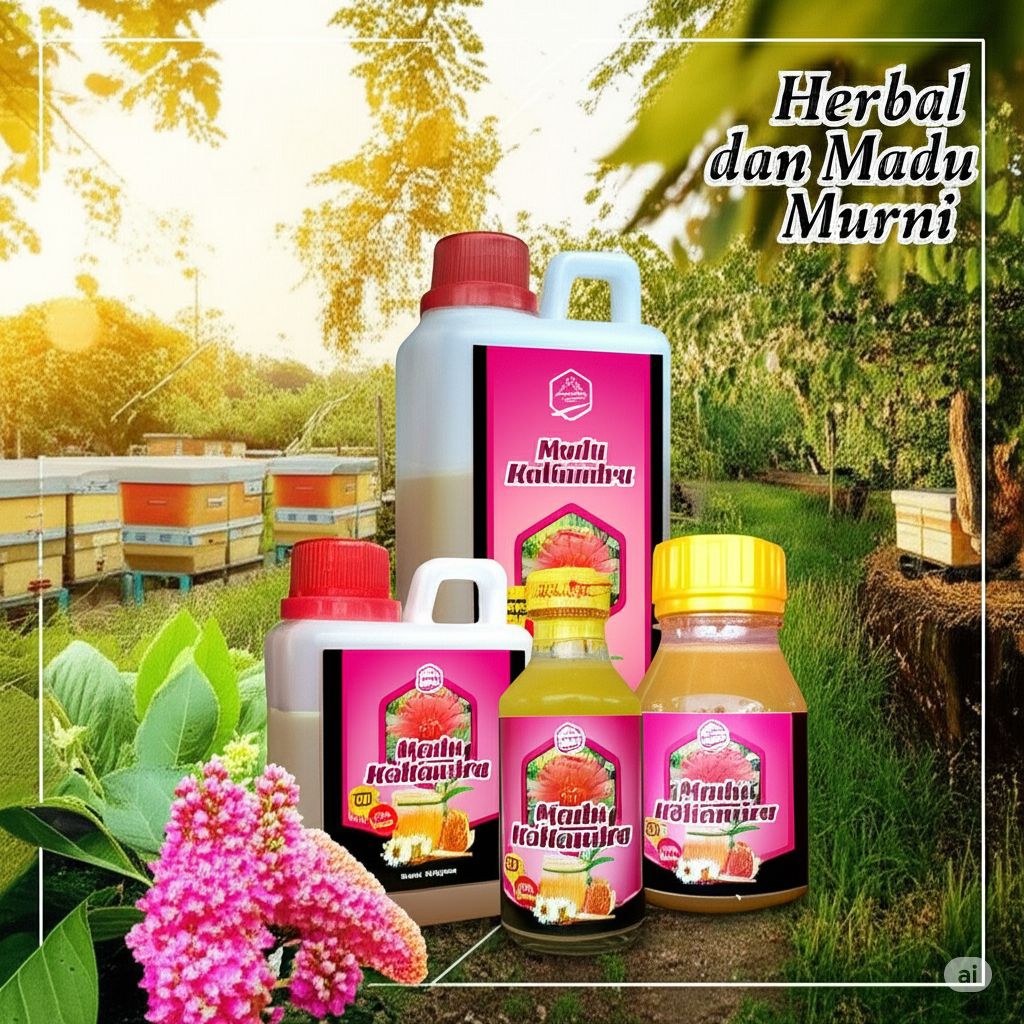 

Madu Kaliandra Asli Murni 100% – Kemasan 200gr / 350gr / 500gr / 1000gr – Manfaat Tingkatkan Stamina dan Imunitas