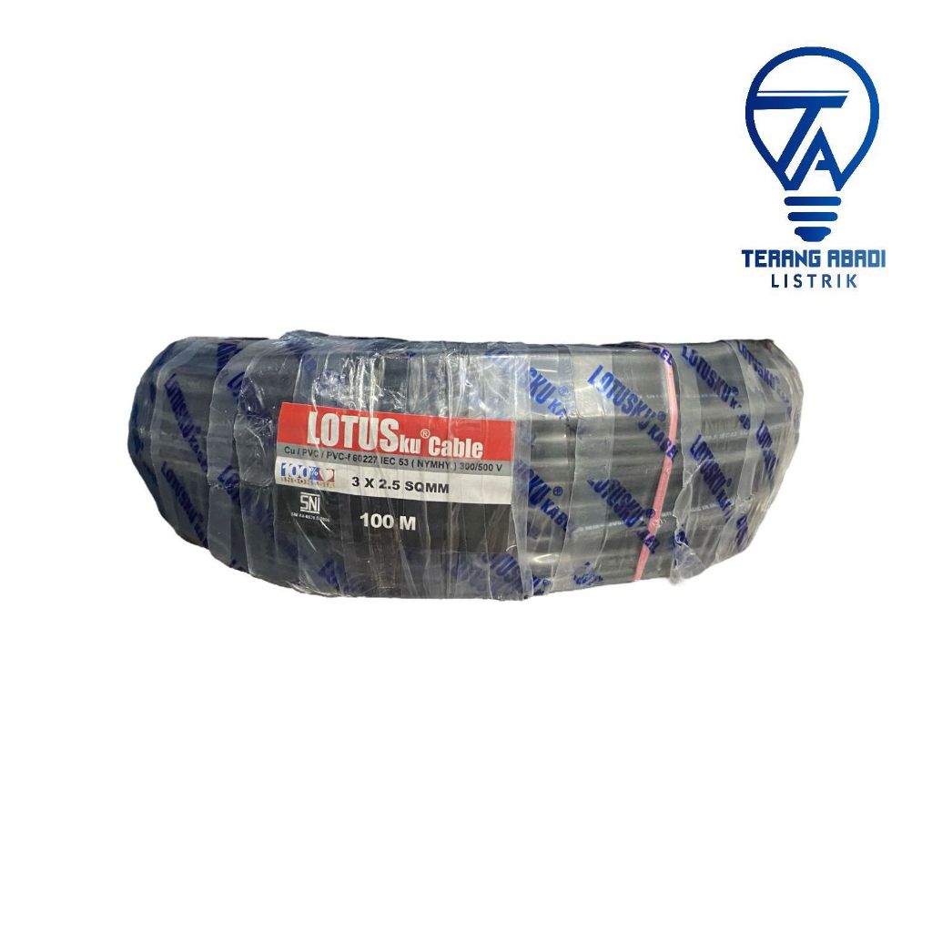 KABEL NYMHY (SERABUT) LOTUS 3 X 2,5 100 MTR