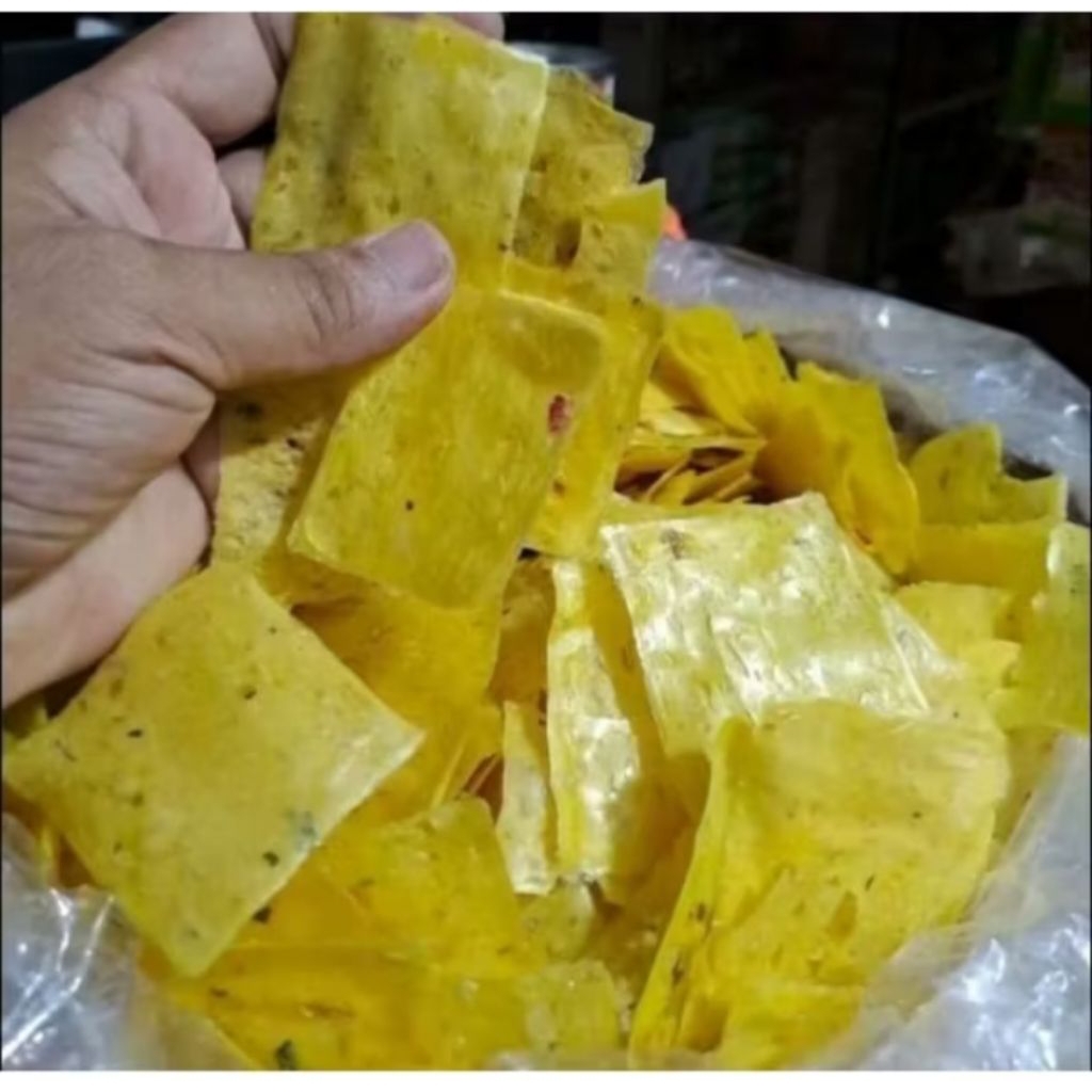 

KERUPUK OPAK UBI PETAK BUMBU MENTAH MEDAN 500 gram(setengah kilo)