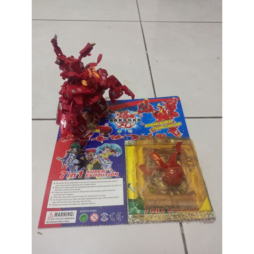 bakugan Neo dragonoid 2 varian warna