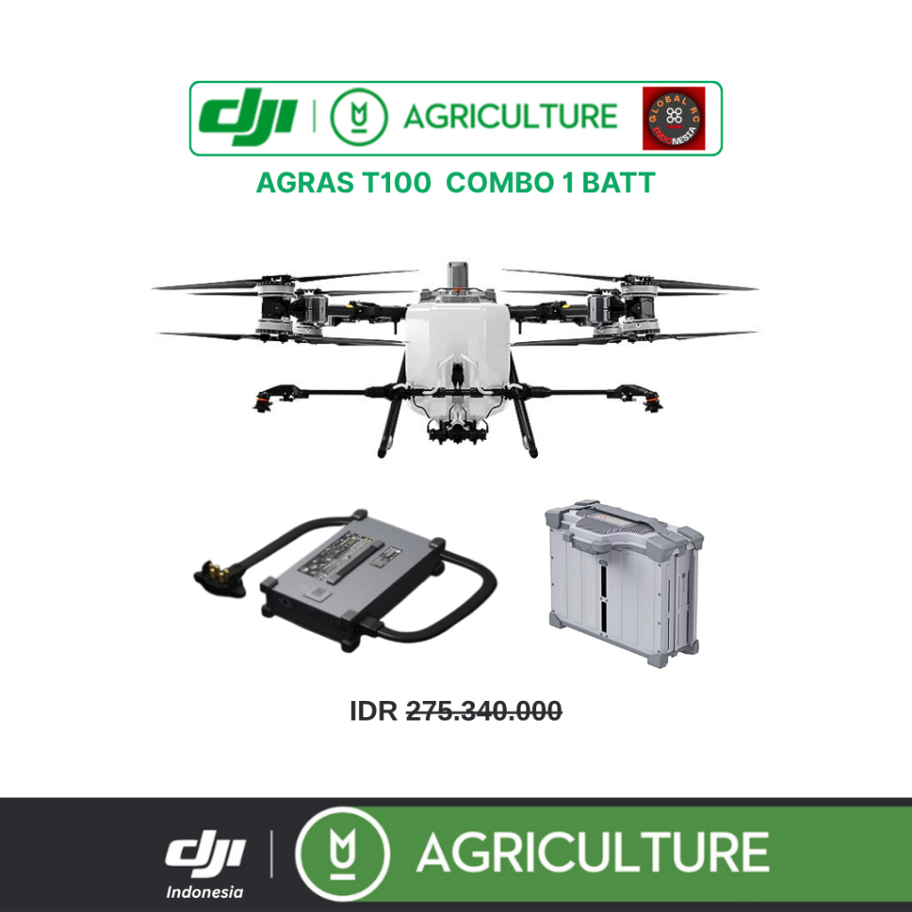 DJI Agras T100 Combo 1 Battery Charger C12000 Drone Pertanian Semprot Hama