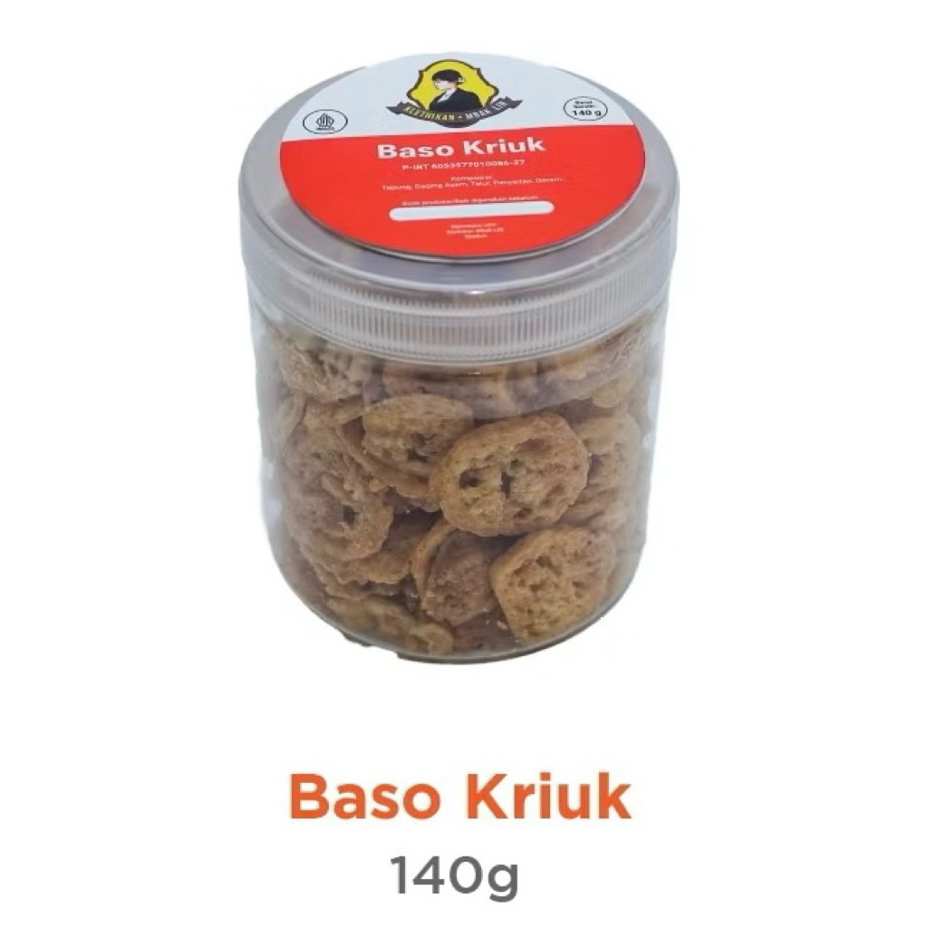 

Bakso Goreng Kriuk Basreng Kemasan Toples 140gr
