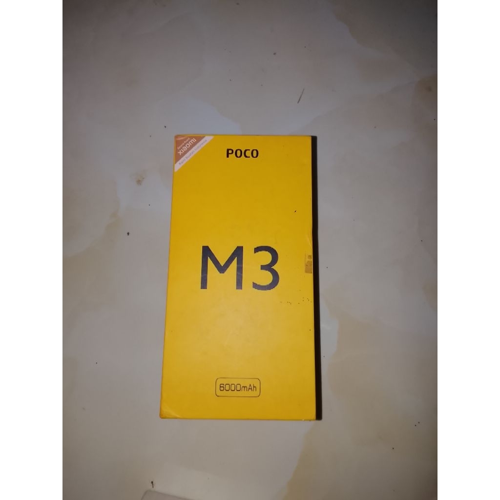 dus hp Poco M3 6/128 second original