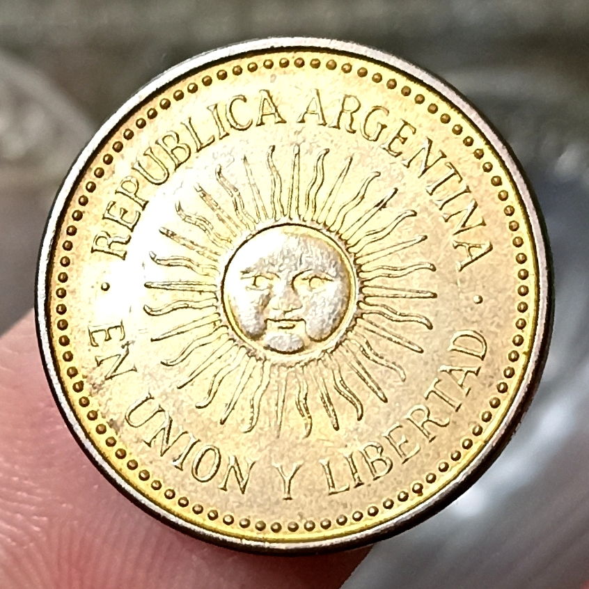 Koin Kuno Argentina 5 Centavos
