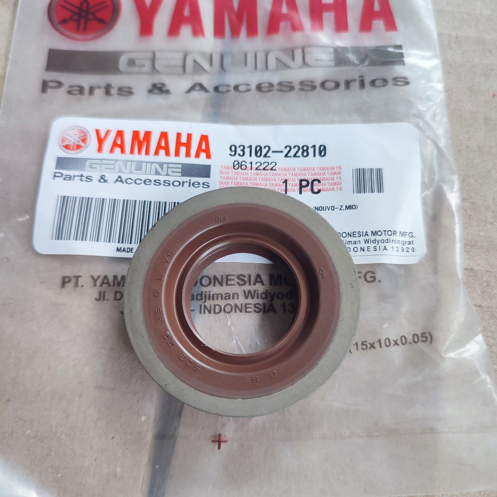 SEAL SIL KRUK AS KIRI MIO LAMA MIO SPORTY MIO SOUL FINO KARBU NOUVO Z ASLI ORI YAMAHA 93102-22810