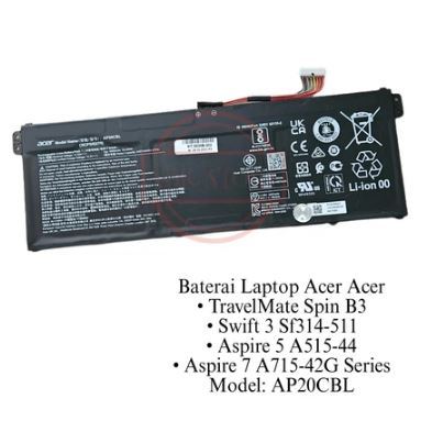 Battery Baterai ACER SWIFT 3 SF314-511 - ASPIRE 7 A715-42G AP20CBL