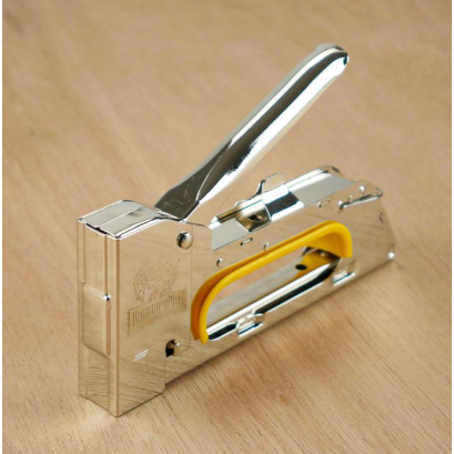 

ORIGINAL Alat Staples Tembak Gun Tracker Stapler Jepretan Untuk Perekat Jok Motor Kayu Kardus Papan