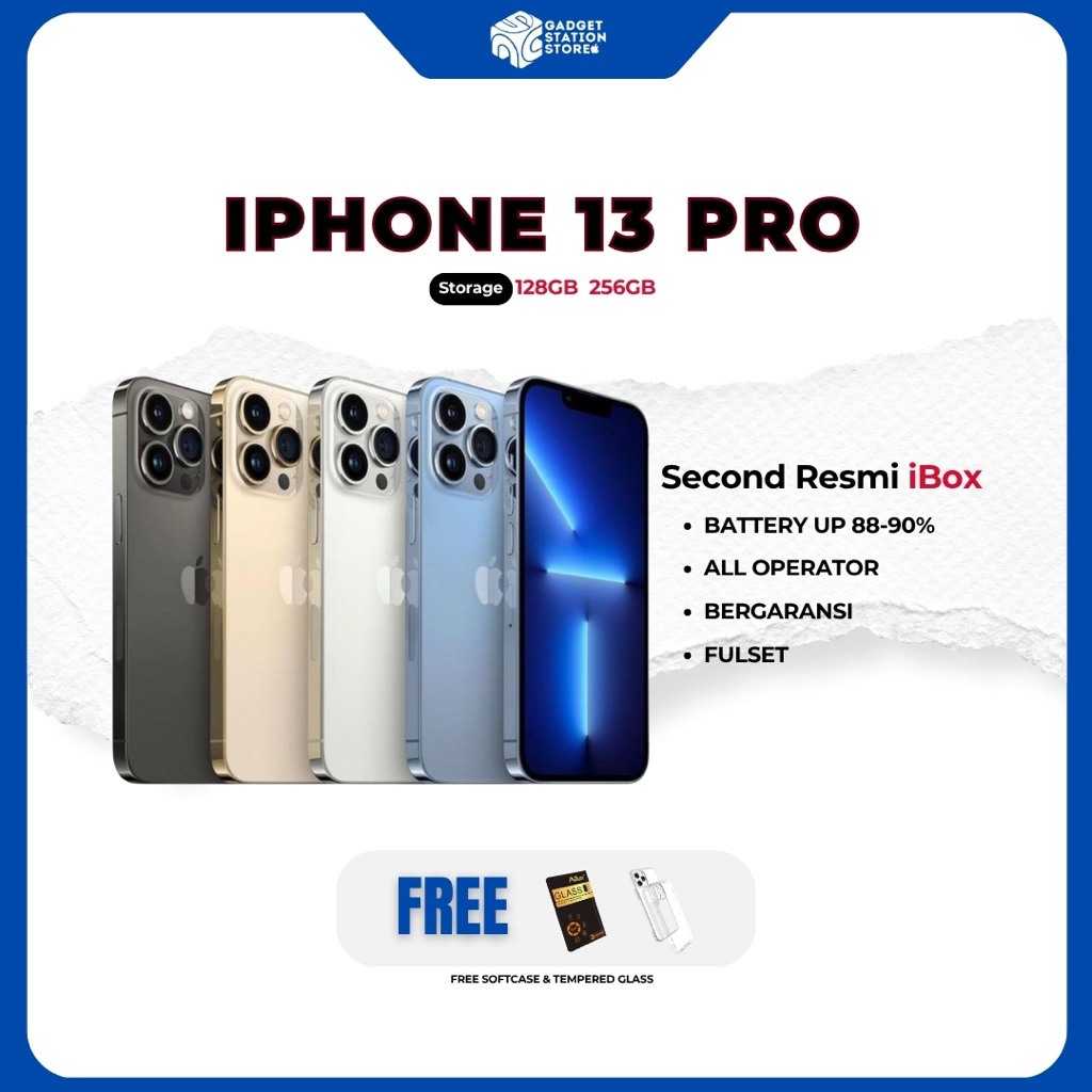 iPhone 13 Pro 128 256 eks resmi ibox like new