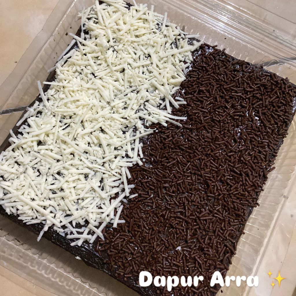 

Brownies Kukus Coklat Original Dan Topping Enak