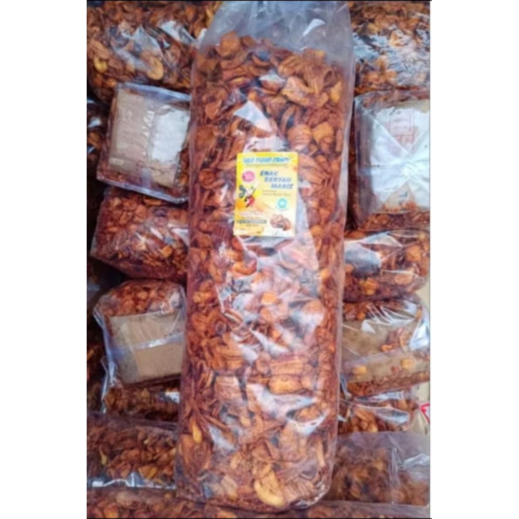 

1Ball ( 3 Kilo ) kripik sale pisang Gosend