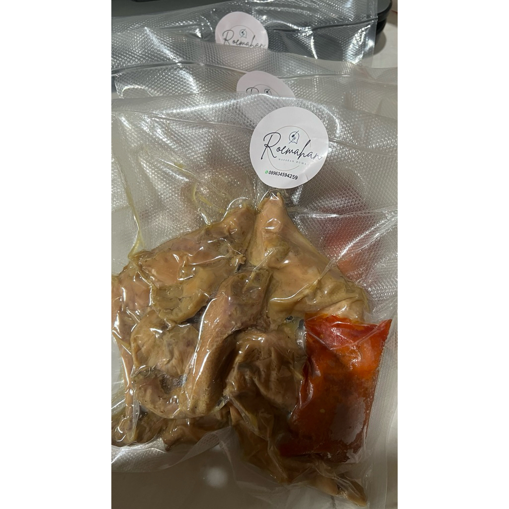 

Ayam Bumbu Kalasan Siap Masak 4 Potong | Pejantan Broiler Kampung Free Sambal Packing Seal