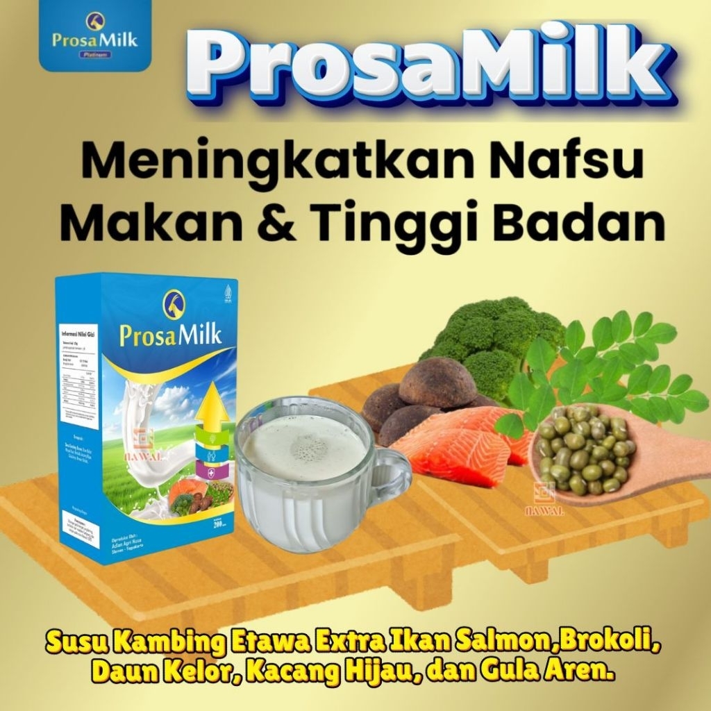 

PROSAMILK Susu Kambing 200 gr Peninggi Badan