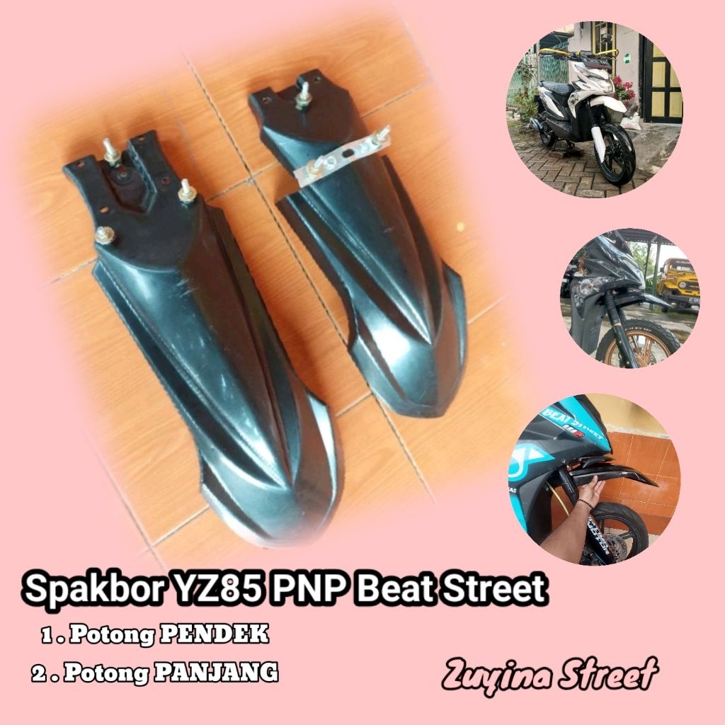 SPAKBOR depan YZ85 PNP BEAT STREET old beat street new