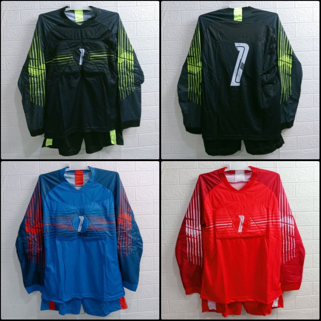 NEW COD SETELAN BAJU GK KIPER DEWASA PENJAGA GAWANG SEPAK BOLA DAN FUTSAL NEW TERLARIS BAJU KIPER DE