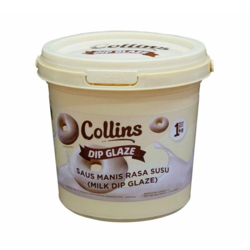 

Collins Dip Glaze Susu 300gr