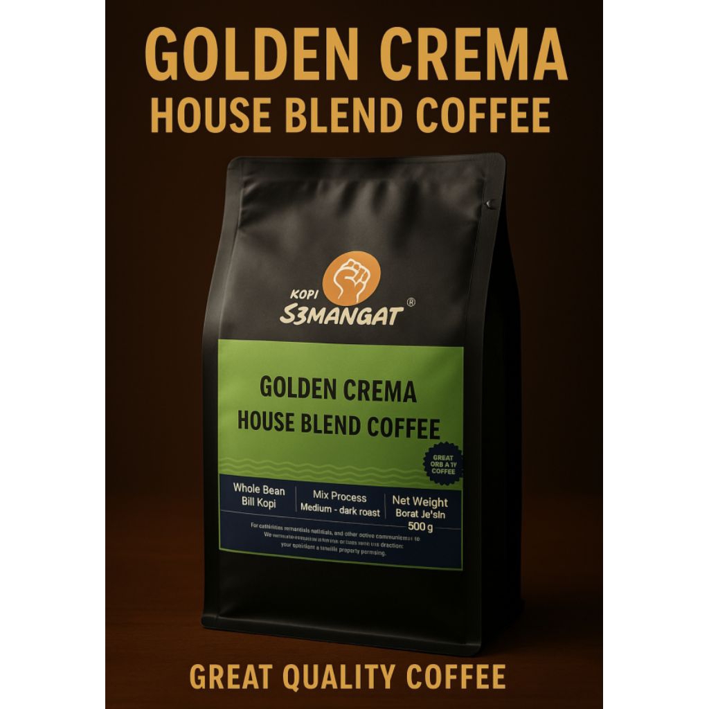 

Kopi House Blend 250gram