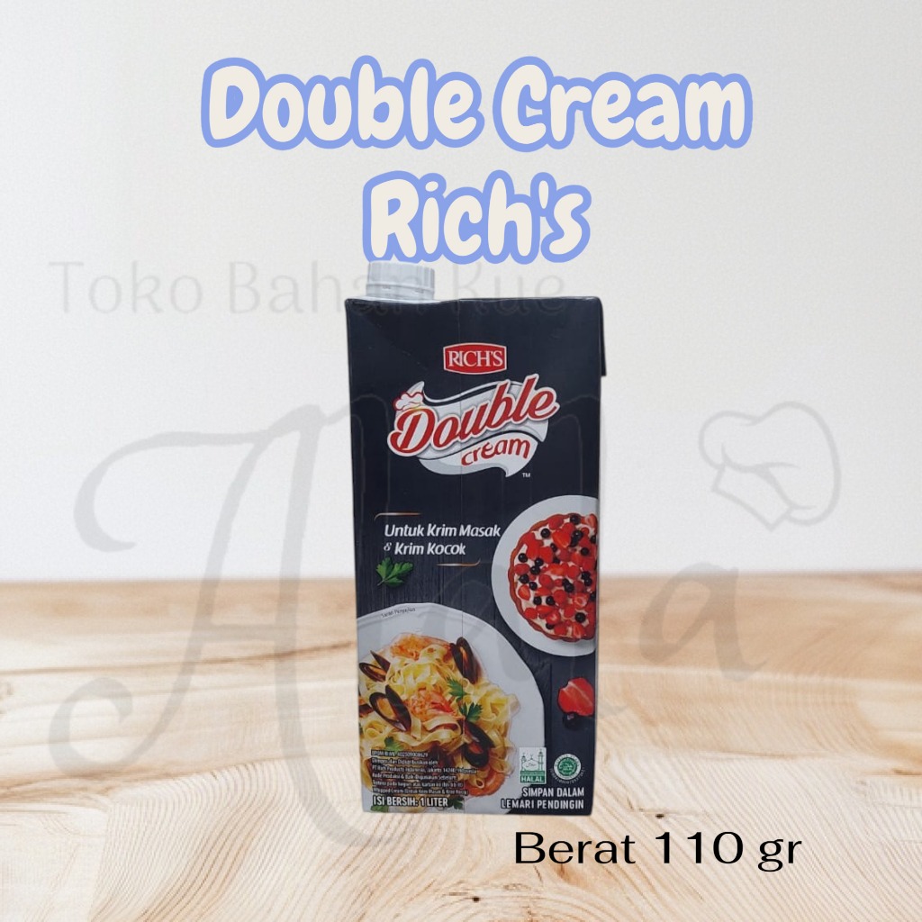 

Rich's Double Cream 1 liter / whipping cream / Double_cream