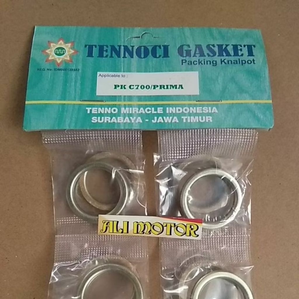 Packing knalpot gran supra prima fit new supra 125 karisma legenda blade revo absolut supra 125 fi r