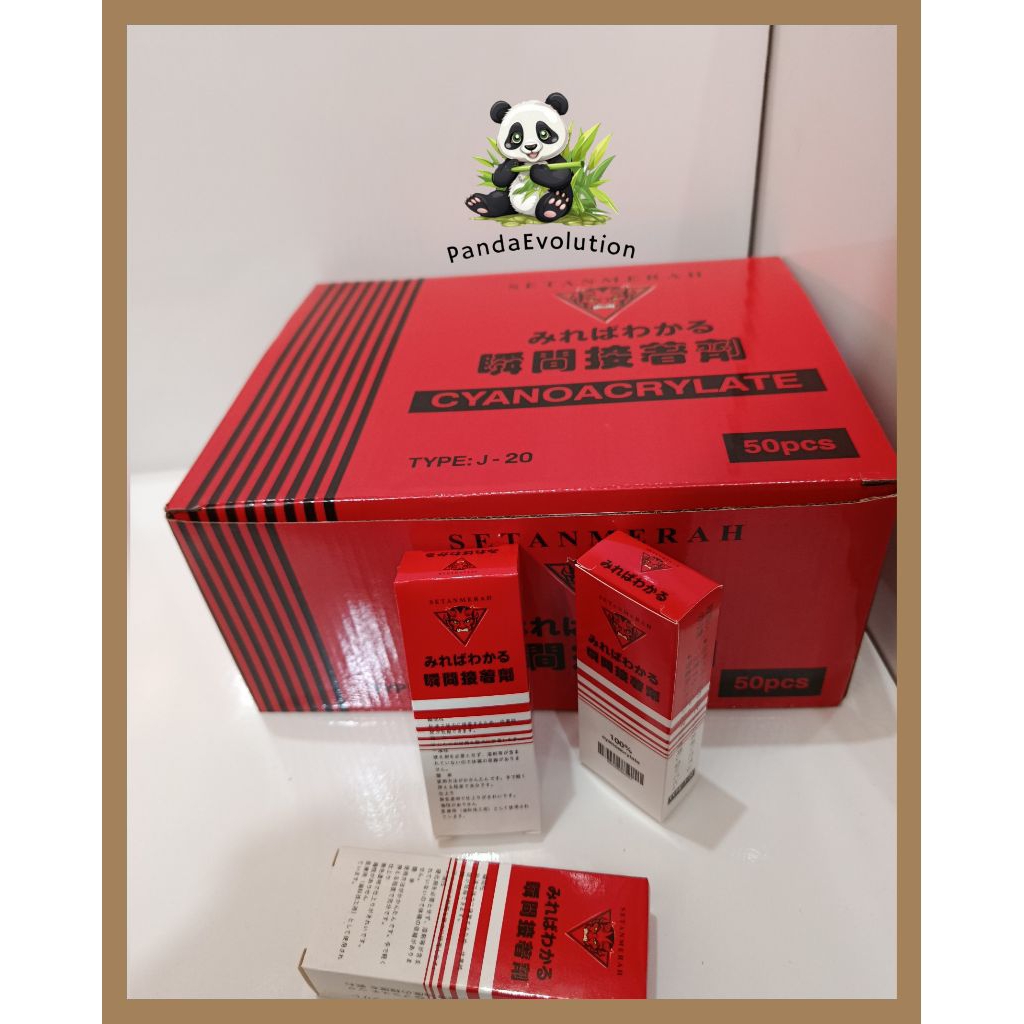 

lem setan anti lepas / lem serba guna / lem super