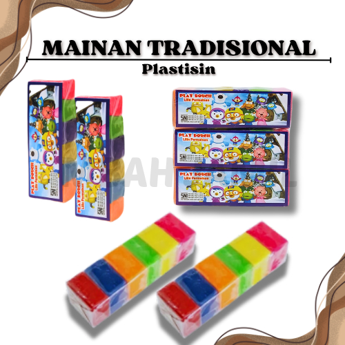 Mainan Anak Plastisin Malem Fun Doh Mix Warna Edukasi Acekids