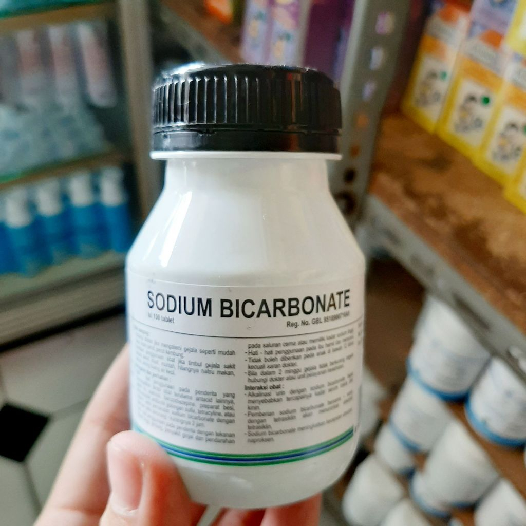 Sodium Bicarbonate II Natrium Bicarbonate Isi 100 Tablet