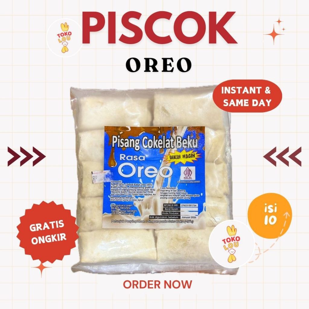 

[ALL VARIAN SNACK] PISCOK TAHU WALIK KEJU AROMA TAPE LUMER