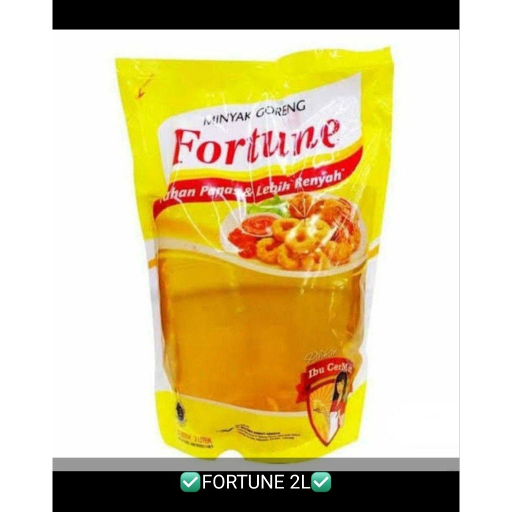 

minyak fortune 2 liter ( 1 karton )