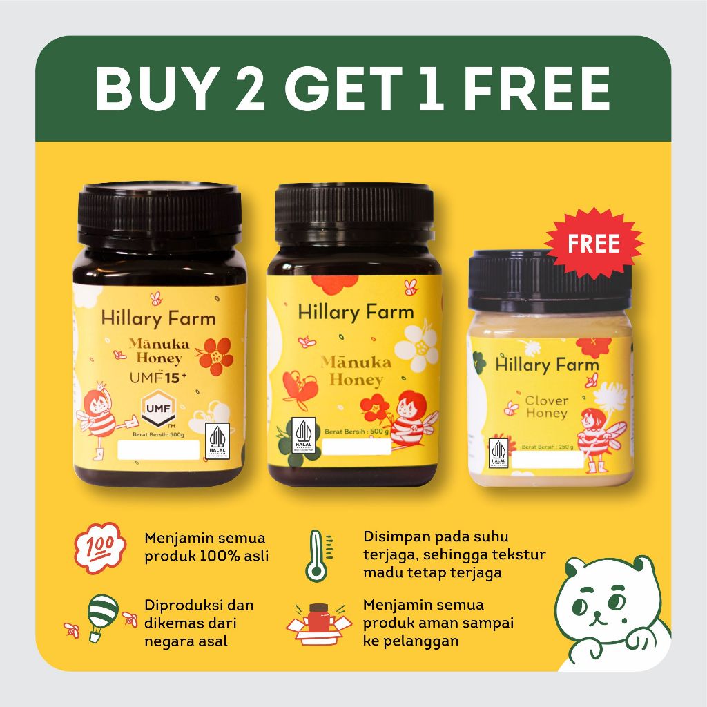 

Manuka Honey UMF 15+ , Manuka Honey Free Madu