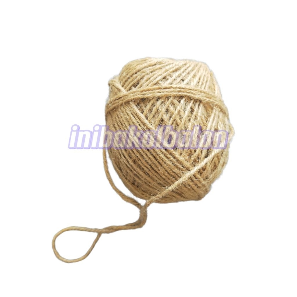 

1 Roll Tali Goni Tali Jerami Ukuran 2 Ply / 3 Ply Panjang 50 Meter
