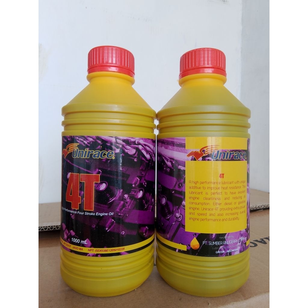 OLI MESIN UNIRACE//UNIRACE 4T OLI MESIN UNIRACE