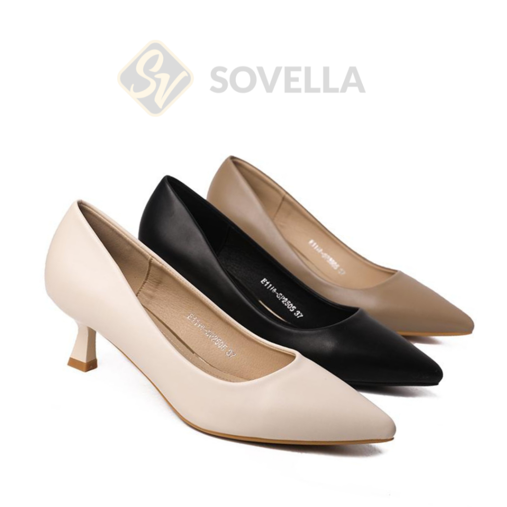 SOVELLA Nicole Heels Wanita Stylish Casual